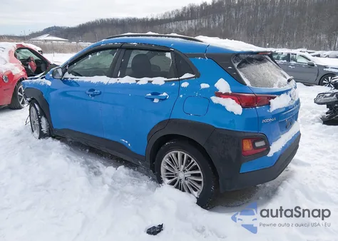 2018 Hyundai Kona Sel z USA, uszkodzony, nr VIN KM8K6CAAXJU092045